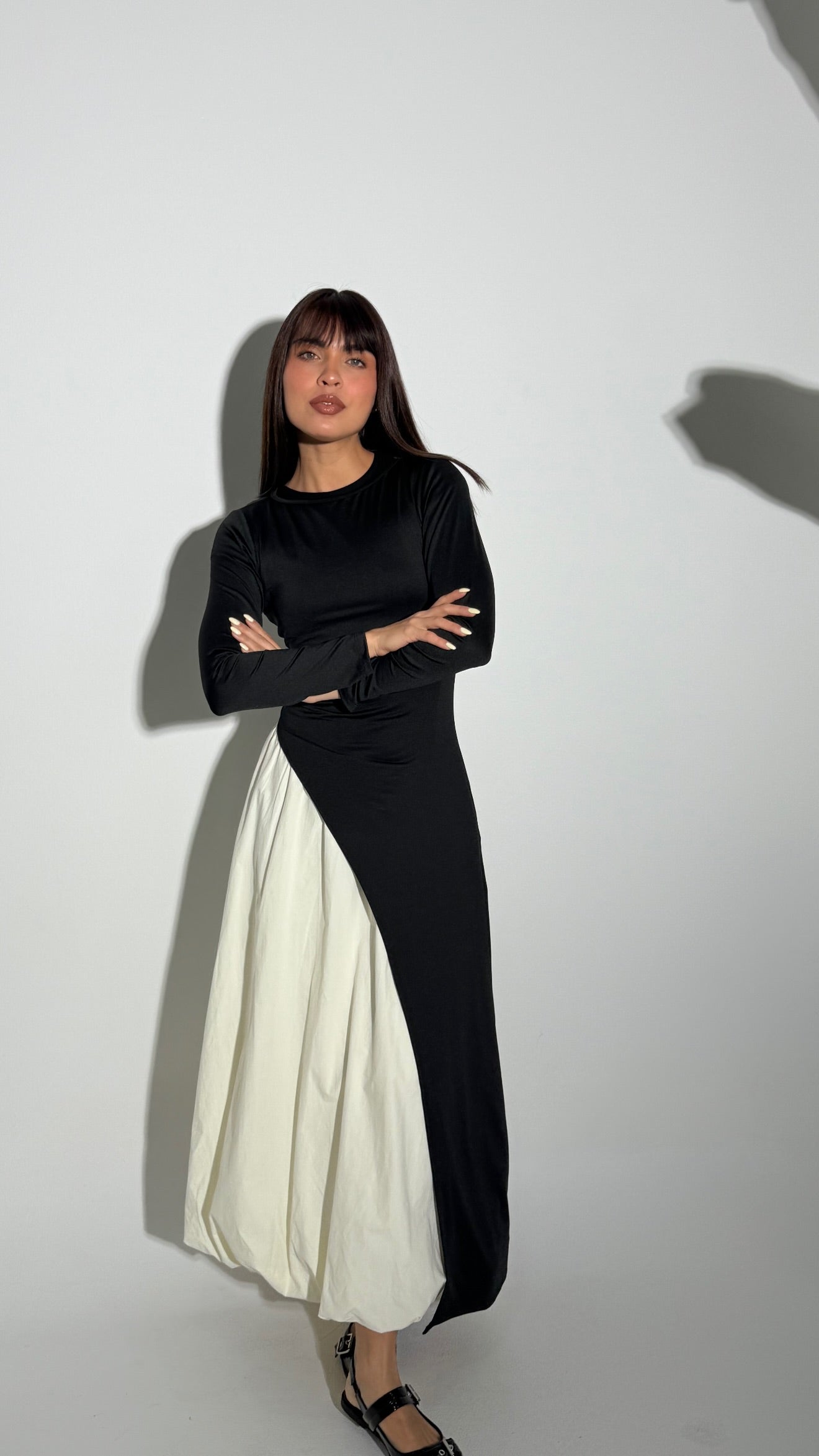 Falda Larga de Prenses