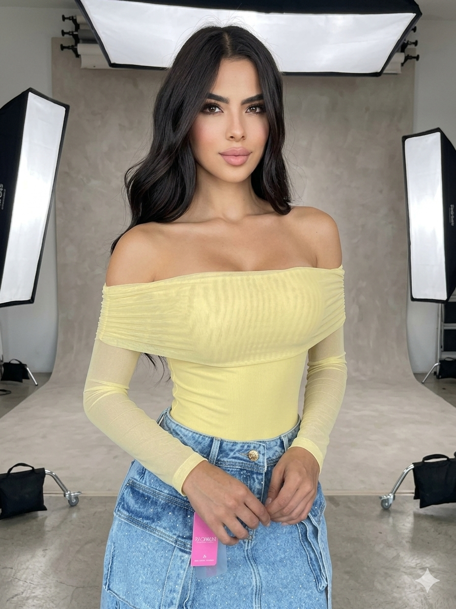 Blusa Cuello Bandeja