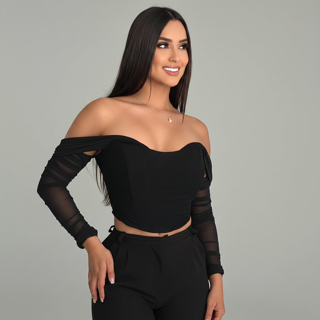 Corset Manga larga
