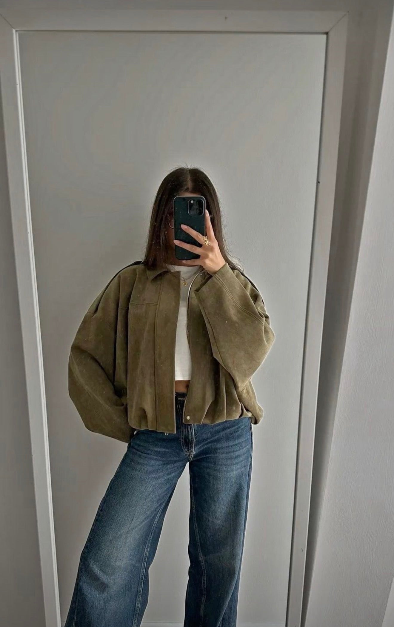 Chaqueta gamuza