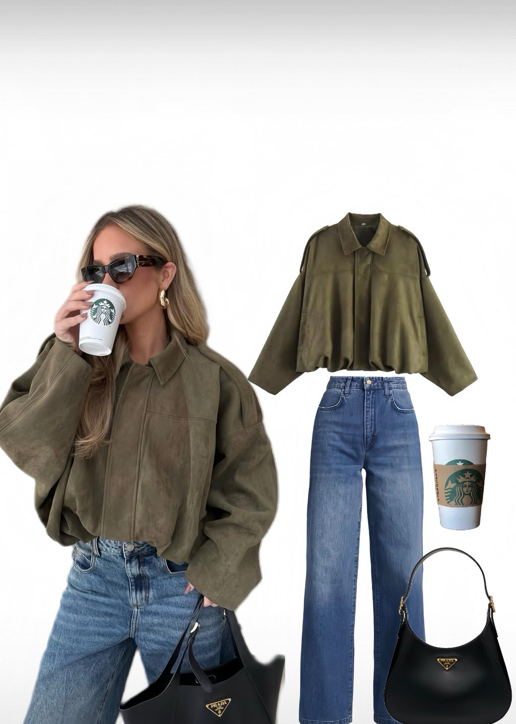 Chaqueta gamuza