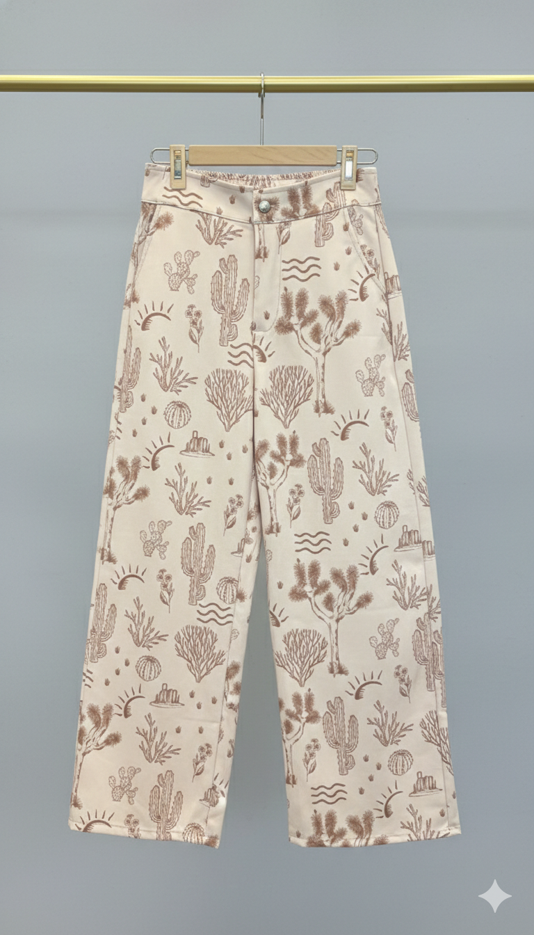 Pantalones Estampados