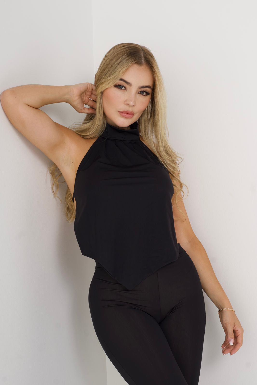 Blusa espalda desvubierta