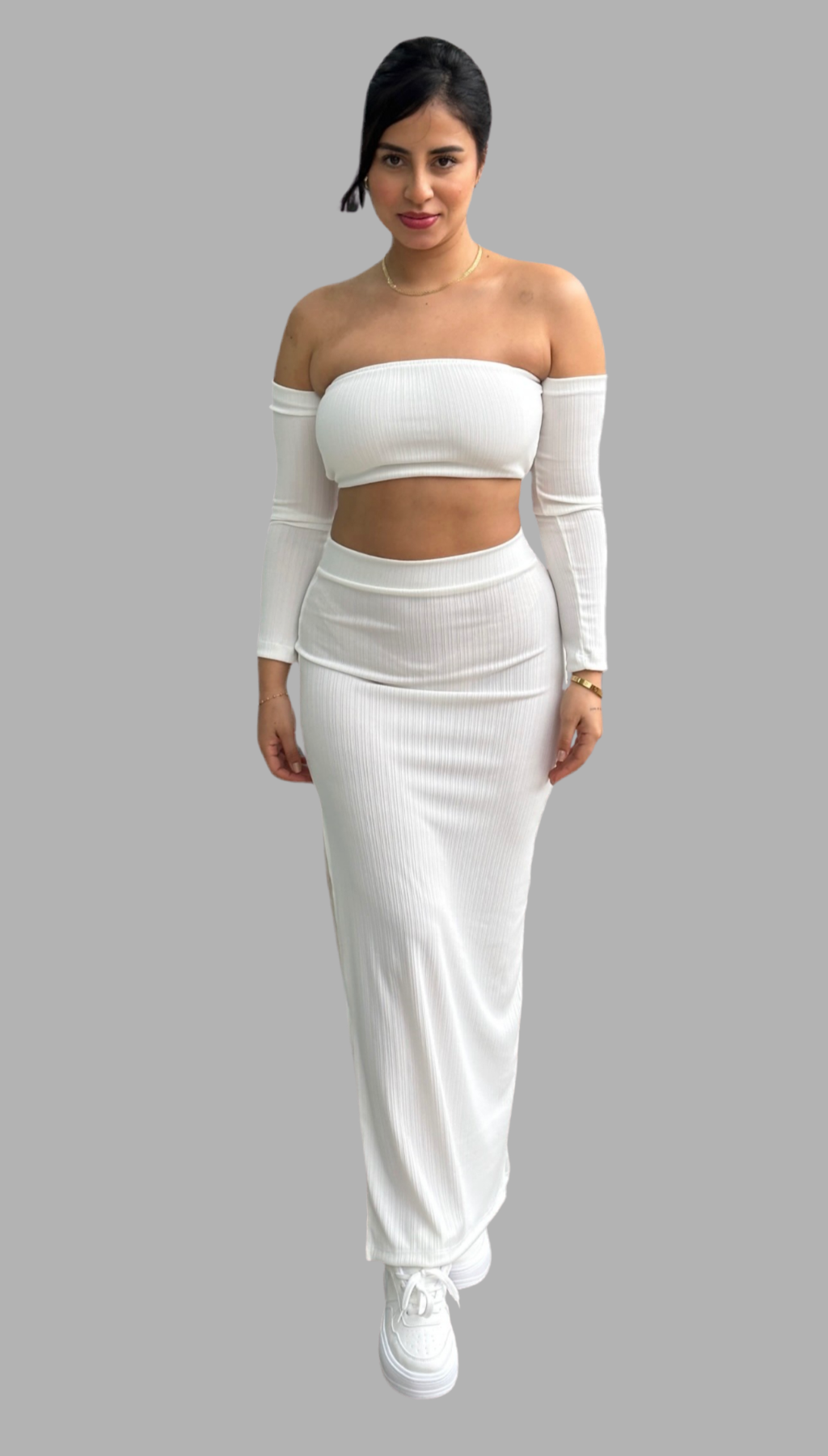 Set falda larga