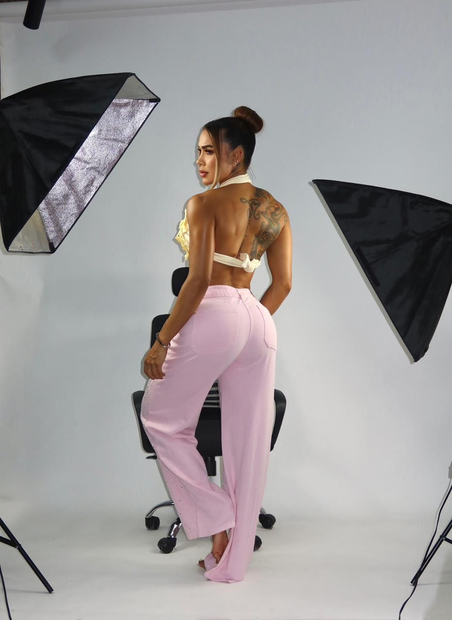 Jean colores brillos