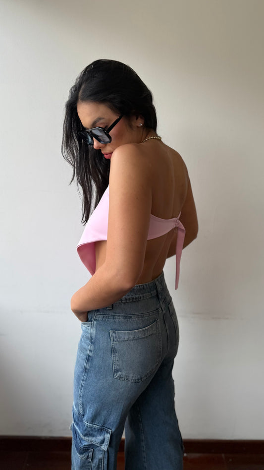 Blusa espalda descubierta