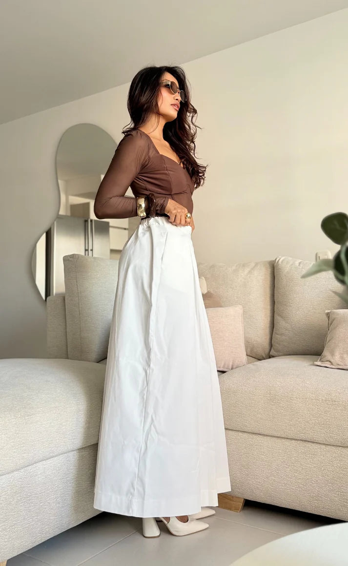 Falda Larga de Prenses