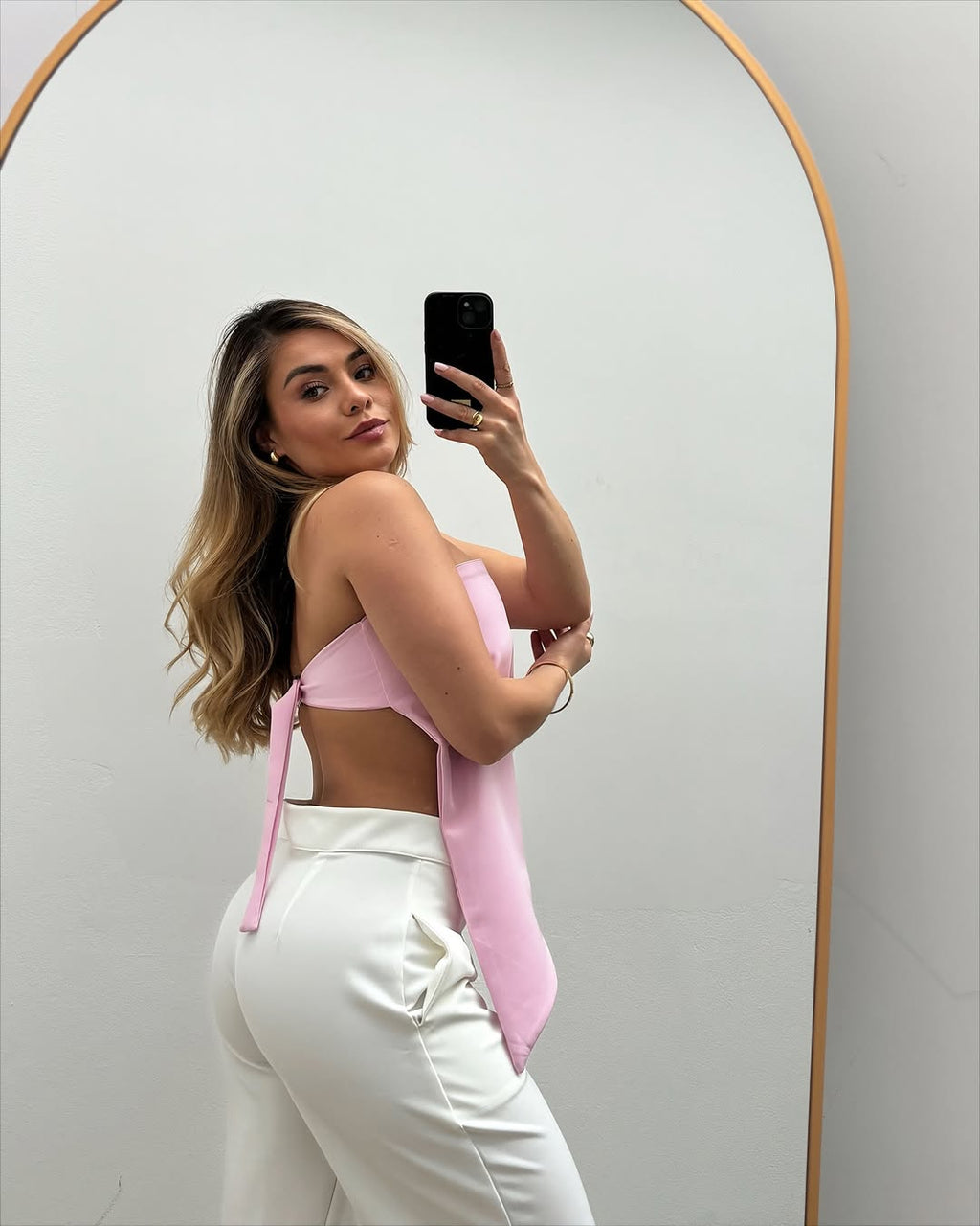 Blusa espalda descubierta