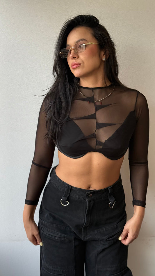 Croptop Transparencias
