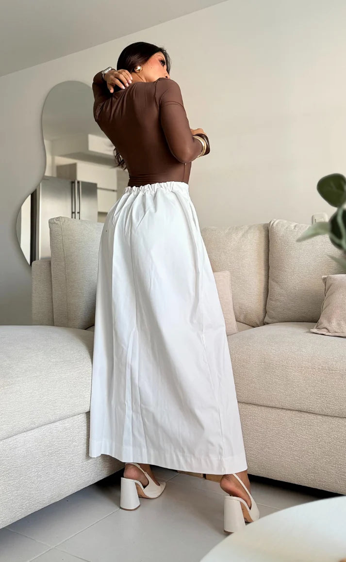 Falda Larga de Prenses