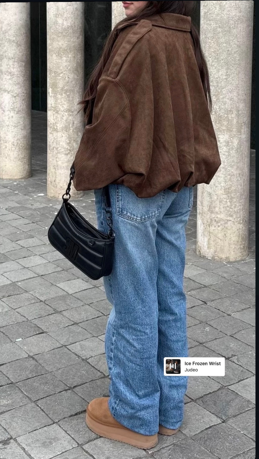 Chaqueta gamuza