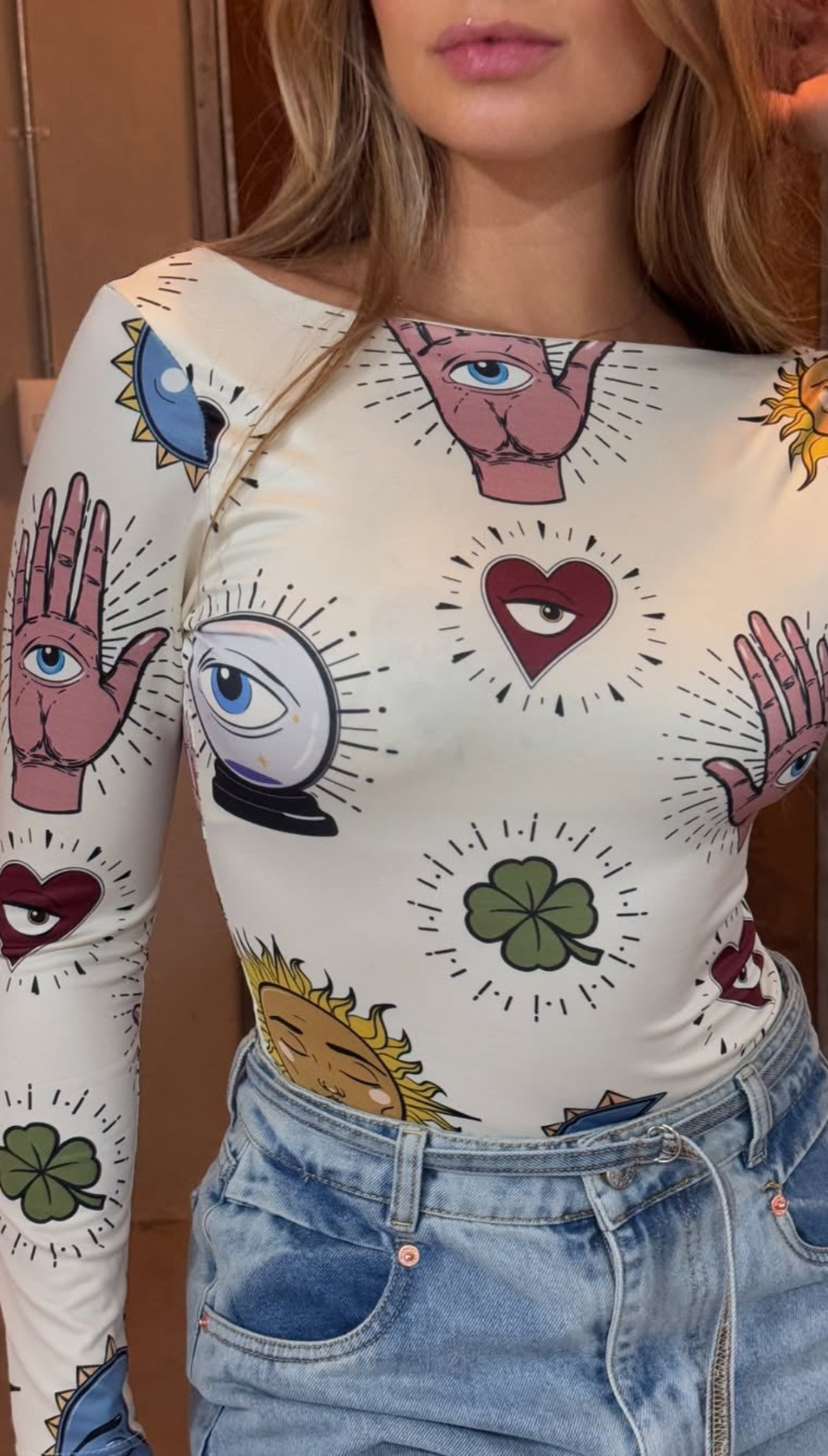 Body estampado soles