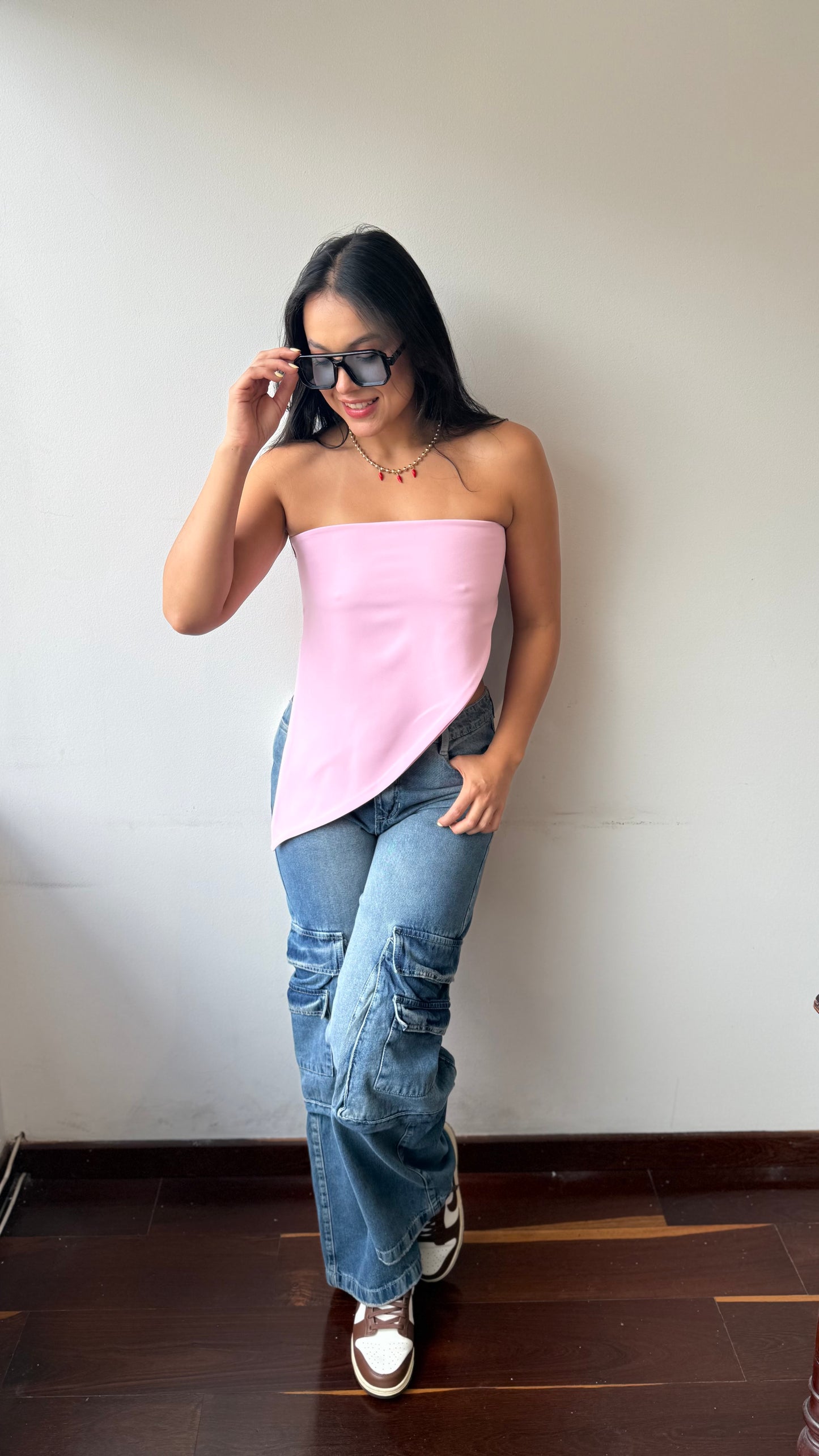 Blusa espalda descubierta