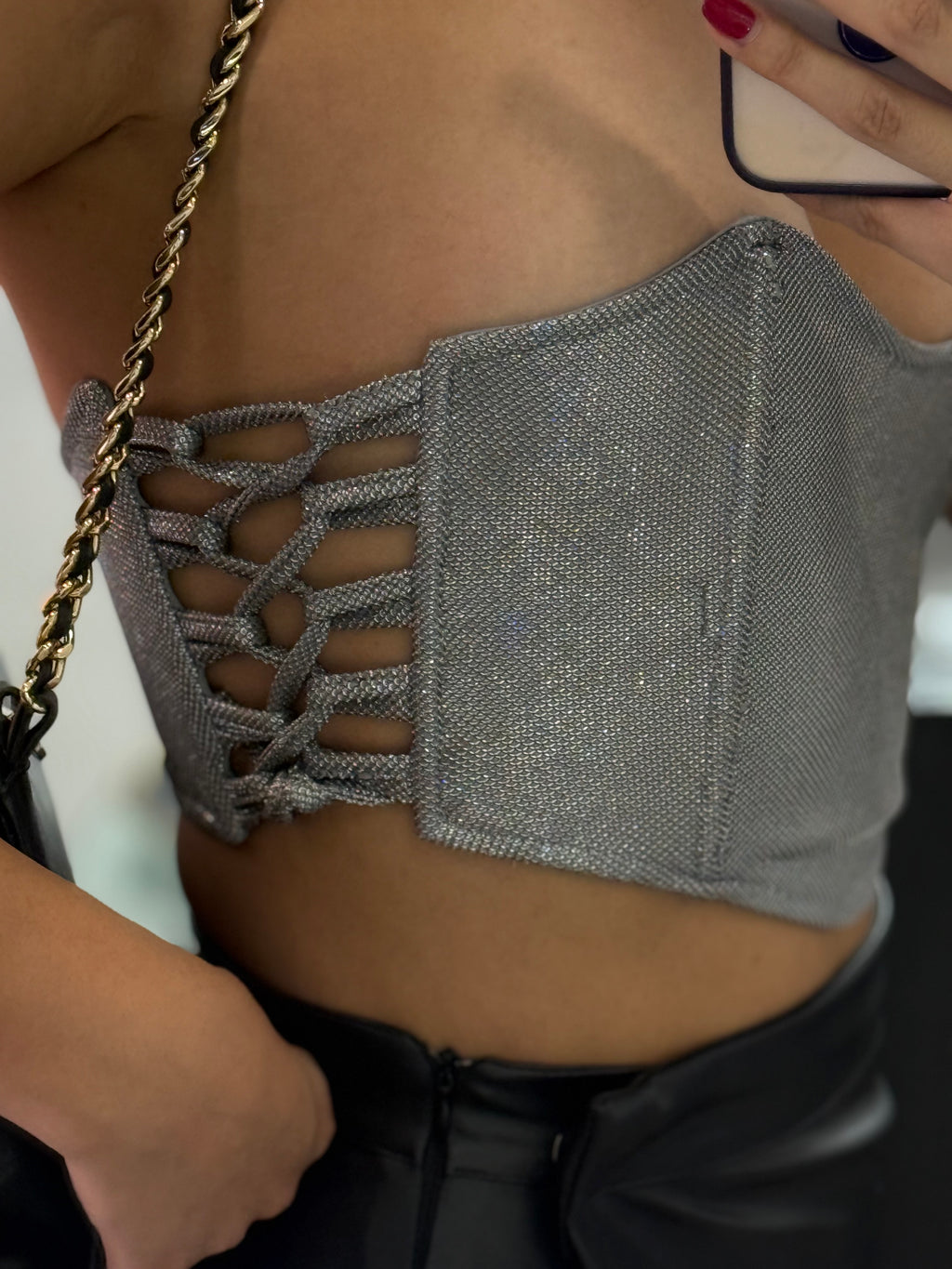 Corset brillante