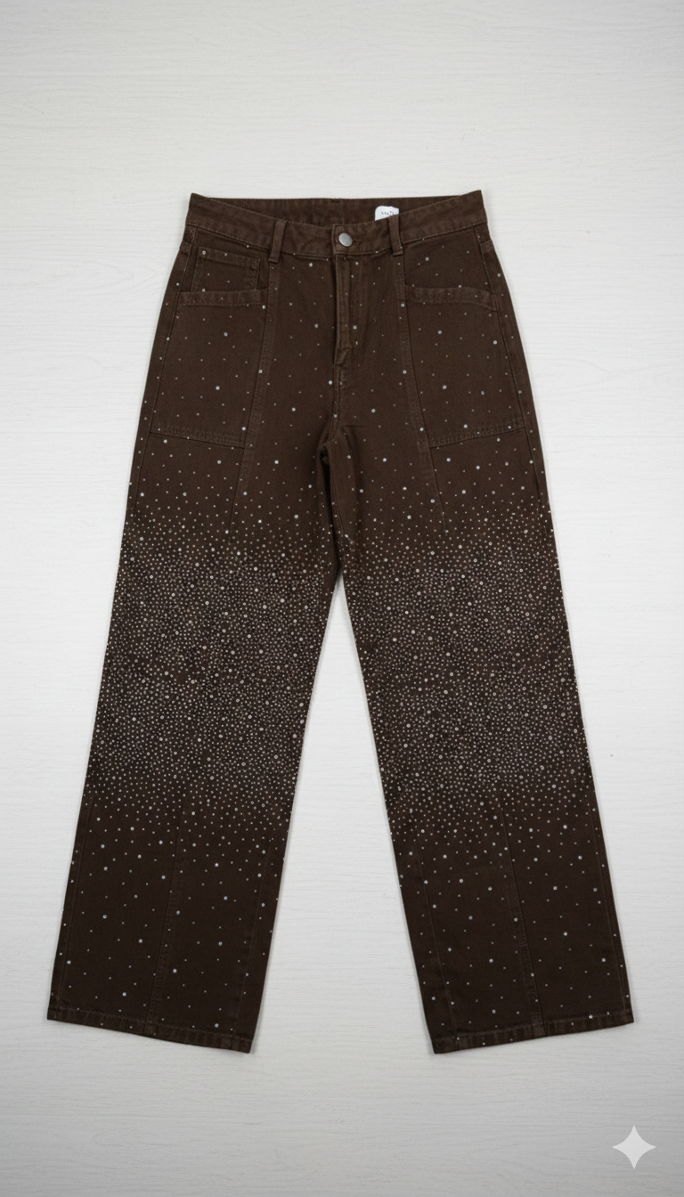 Jean colores brillos