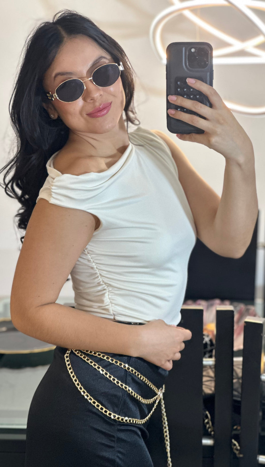 Blusa sin mangas